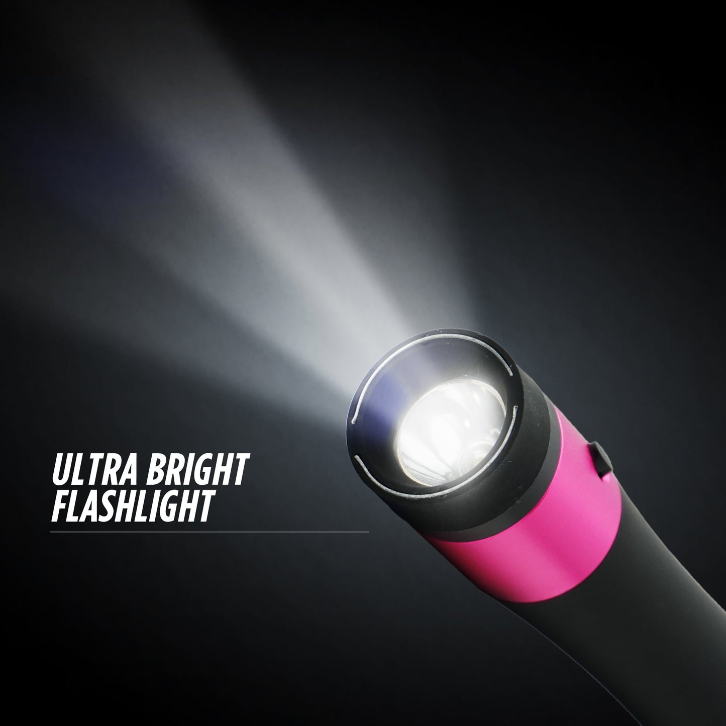 Ivy - Stun Gun Flashlight Sleek Design and Rubberized Grip - Stun Gun