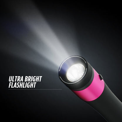 Ivy - Stun Gun Flashlight Sleek Design and Rubberized Grip - Stun Gun