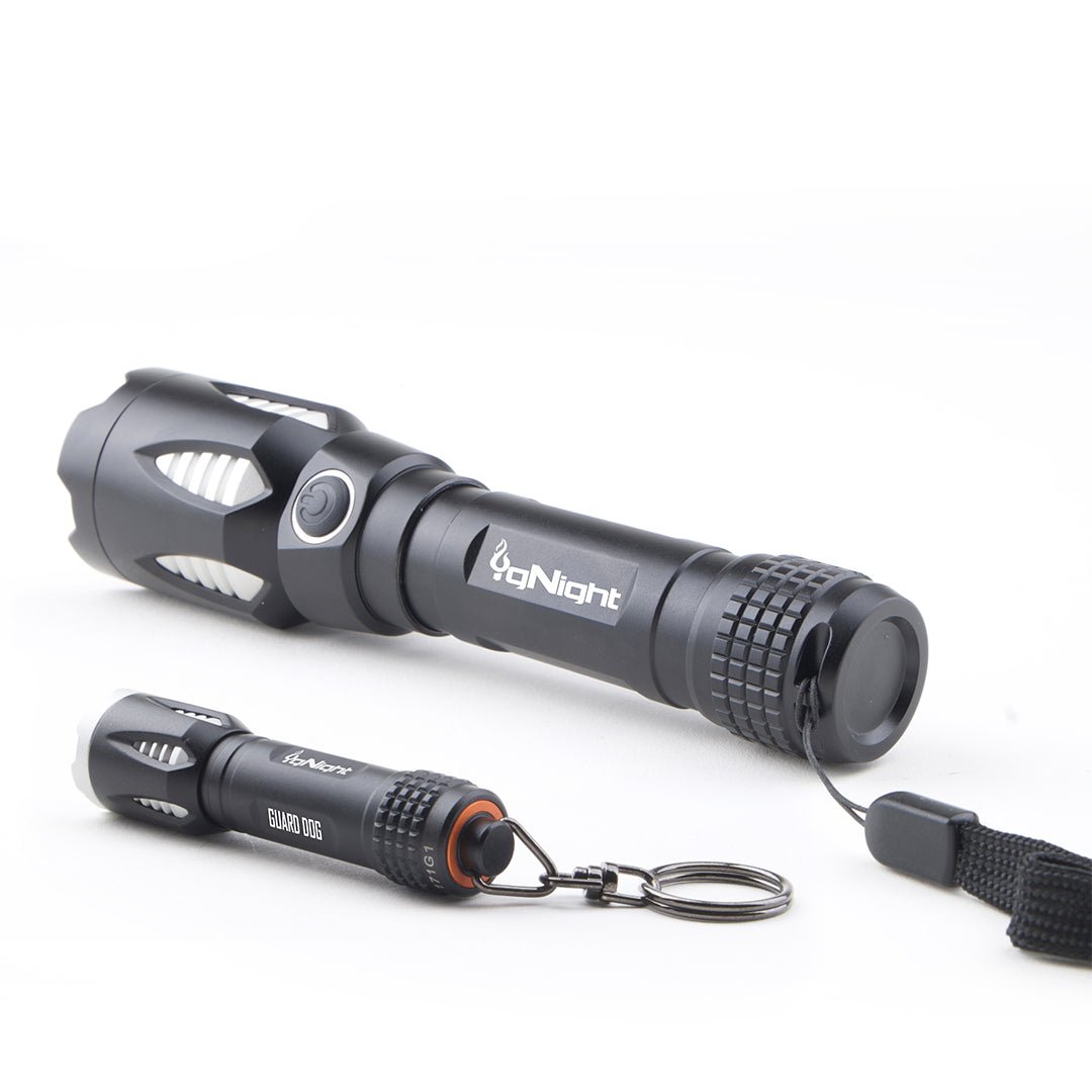 
                  
                    igNight - Tactical Flashlight with Charging Bank + FREE Pocket Flashlight - Flashlight
                  
                