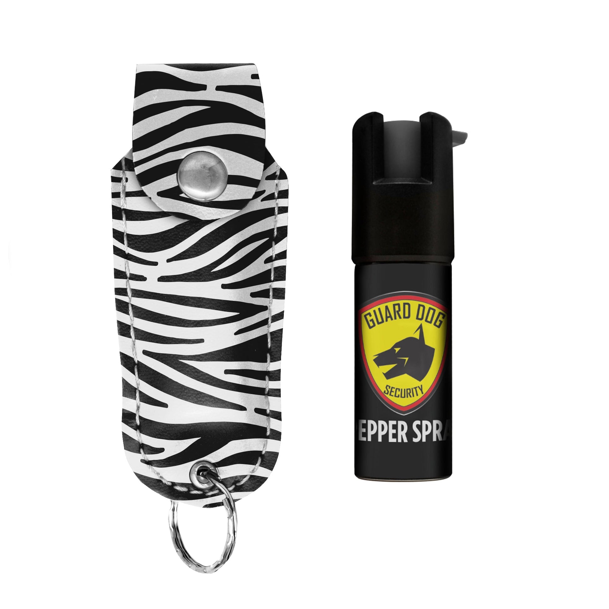Pepper Spray Soft Leather Case | 0.5 oz w/ Keychain