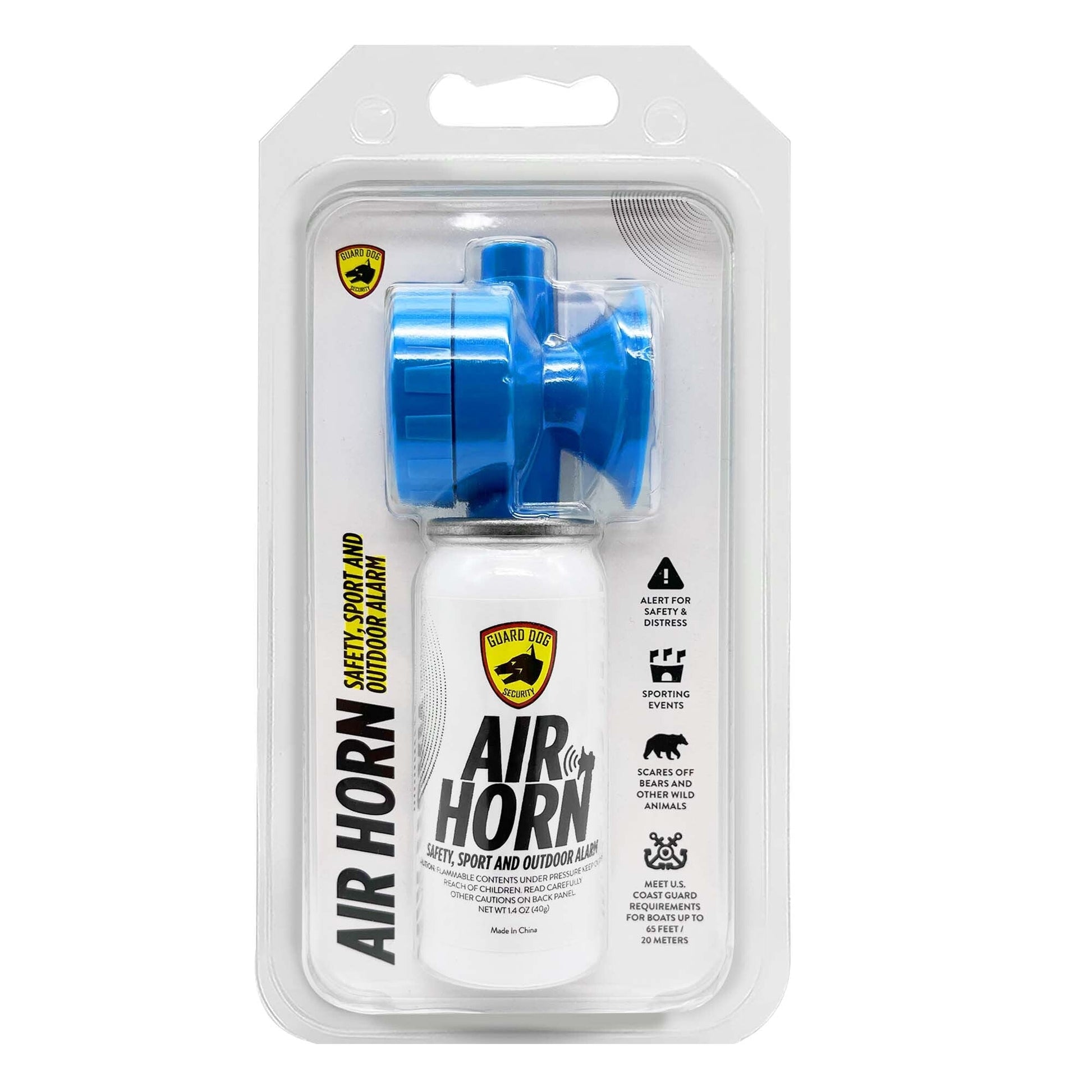 Air Horn 1.4 oz | 1-mile away safety and Outdoor Alarm 2 Pack