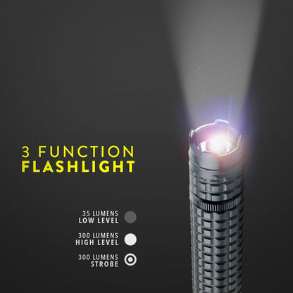 Knightro - Stun Gun Flashlight Concealed Stun Baton - Stun Gun
