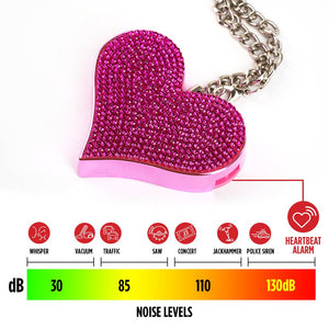 
                  
                    Heartbeat - Personal Alarm with Rhinestones 130 dB - Alarm
                  
                