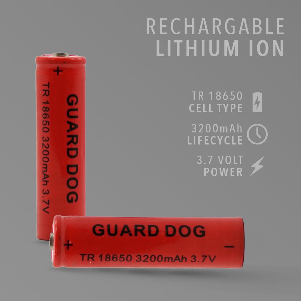 Lithium Ion Rechargeable Battery - 18650 - 3200 mAh - 3.7 V - Battery