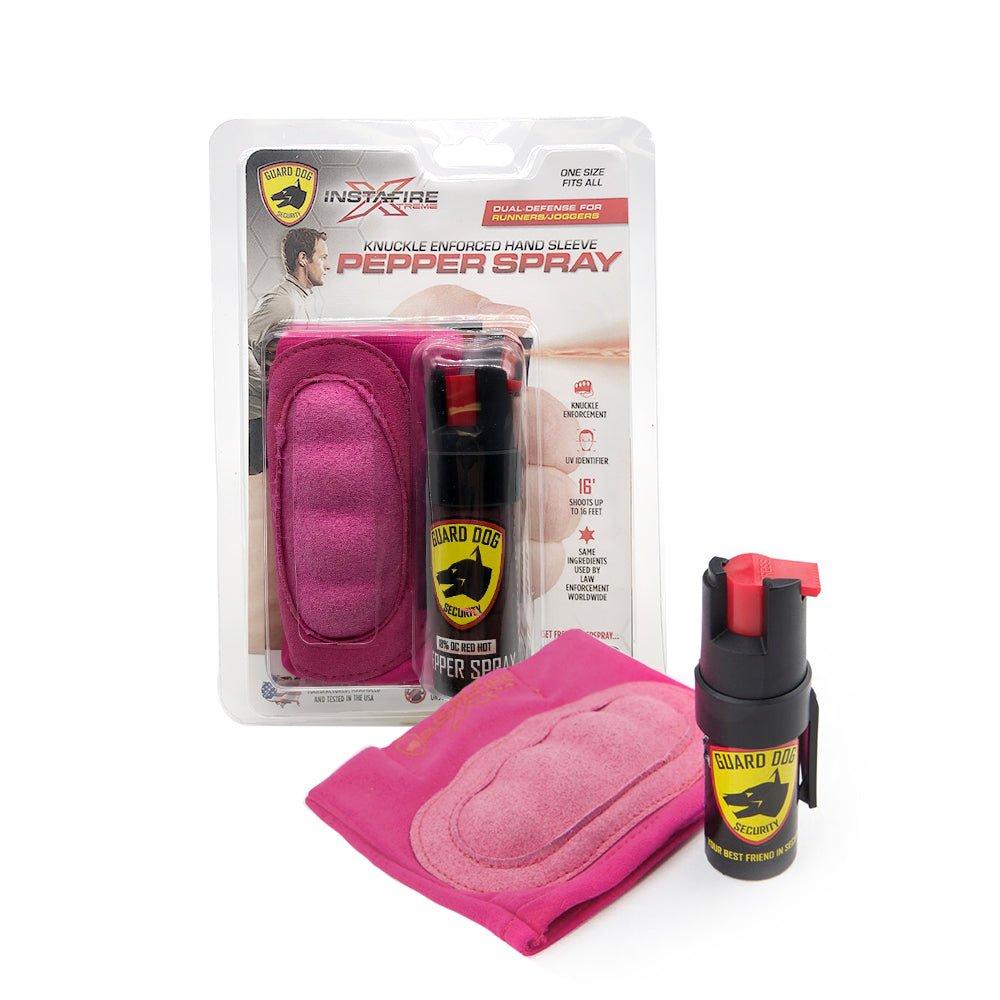 
                  
                    InstaFire Xtreme - Pepper Spray with Knuckle Enforced Sleeve Ideal for Runners - Pepper Spray
                  
                