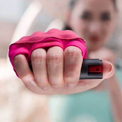 InstaFire Xtreme - Pepper Spray with Knuckle Enforced Sleeve Ideal for Runners - Pepper Spray