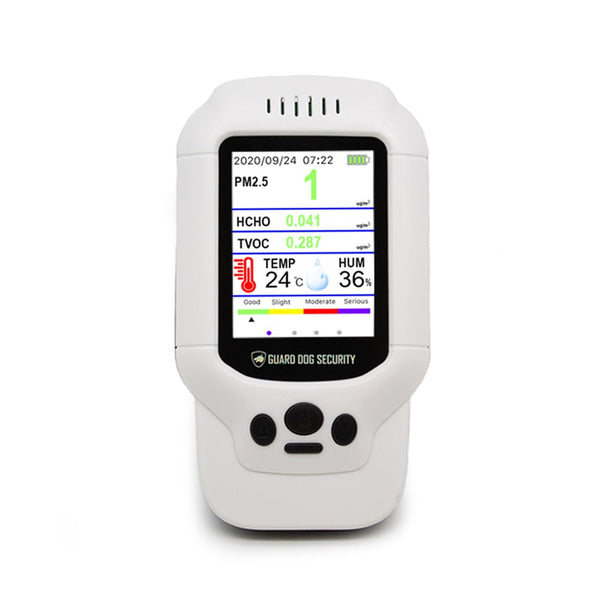 Air Quality Monitor Pollution Monitor TVOC PM1.0/PM2.5/PM10