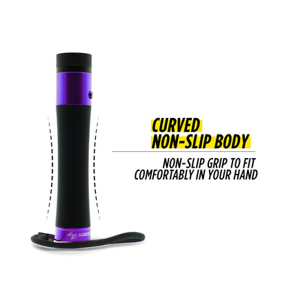 Ivy - Stun Gun Flashlight Sleek Design and Rubberized Grip - Stun Gun