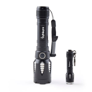 
                  
                    Tactical Flashlight Combo | 820 Lumen w/ FREE Pocket Flashlight
                  
                