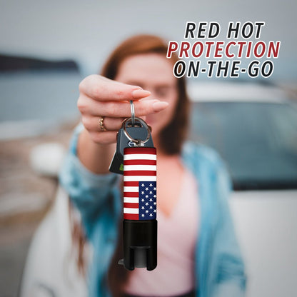 Keychain Pepper Spray with Unique Pattern Designs - Pepper Spray