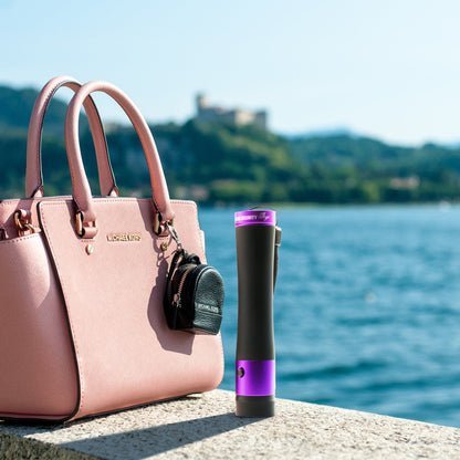 Ivy - Stun Gun Flashlight Sleek Design and Rubberized Grip - Stun Gun