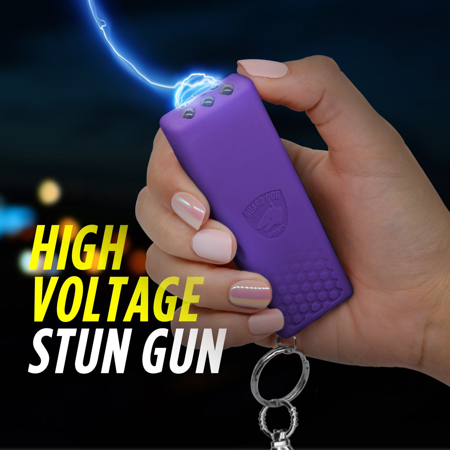 Hornet + Mini Stun Gun with LED Keychain and Charging Indicator - Stun Gun
