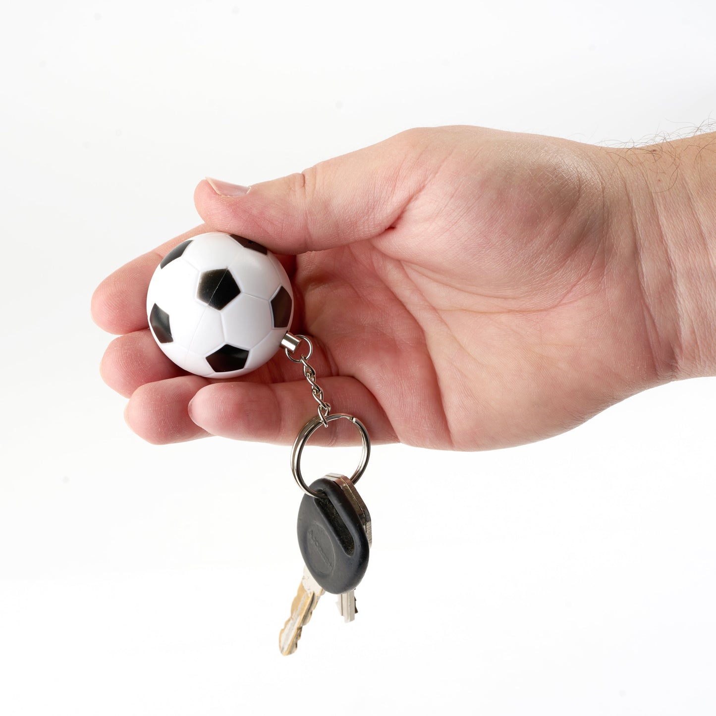 Soccer Ball Shape Alarm - Personal Keychain Alarm 120 dB -